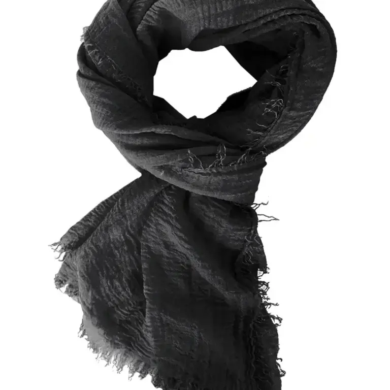 RUBYZAAR RUBYZAAR Boho Scarf- Black