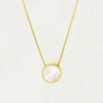 DEAN DAVIDSON Rainbow Moonstone Signature Pendant Necklace