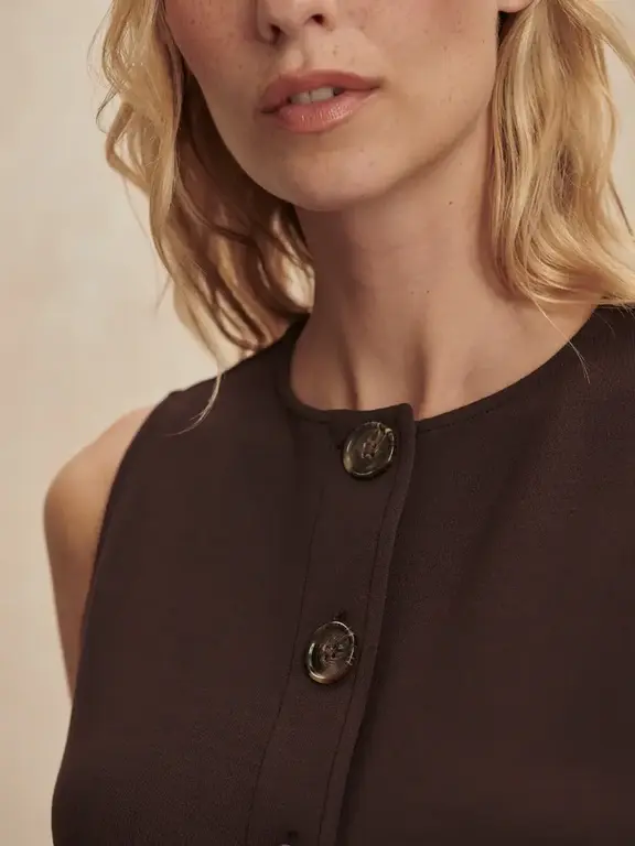 VARLEY VARLEY Josie Button Through Tank