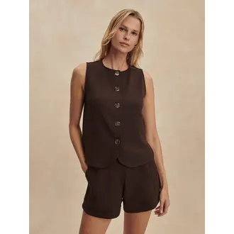 VARLEY Josie Button Through Tank