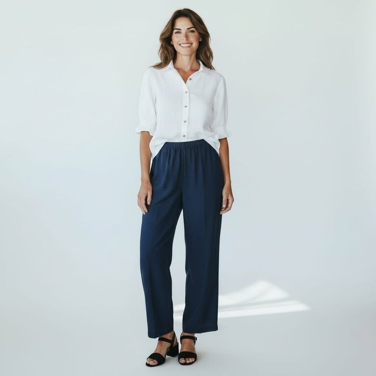 CAMICETTA SNOB CAMICETTA SNOB Navy Full Length Trousers