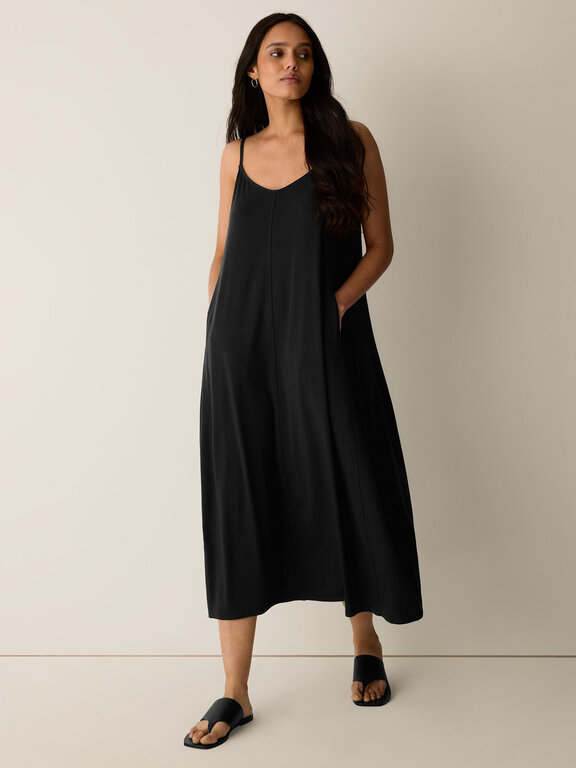 EILEEN FISHER EILEEN FISHER Fine Jersey Lantern Dress