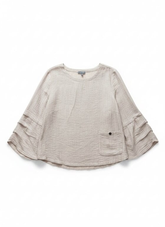 HABITAT HABITAT Rayon Jacquard Pleat Pullover