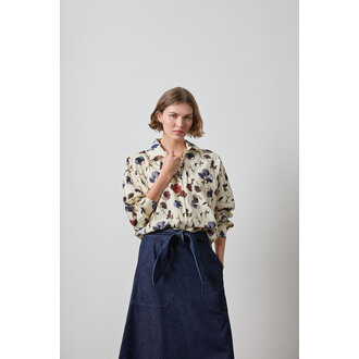 LILLA P Dolman Sleeve Button Down Shirt