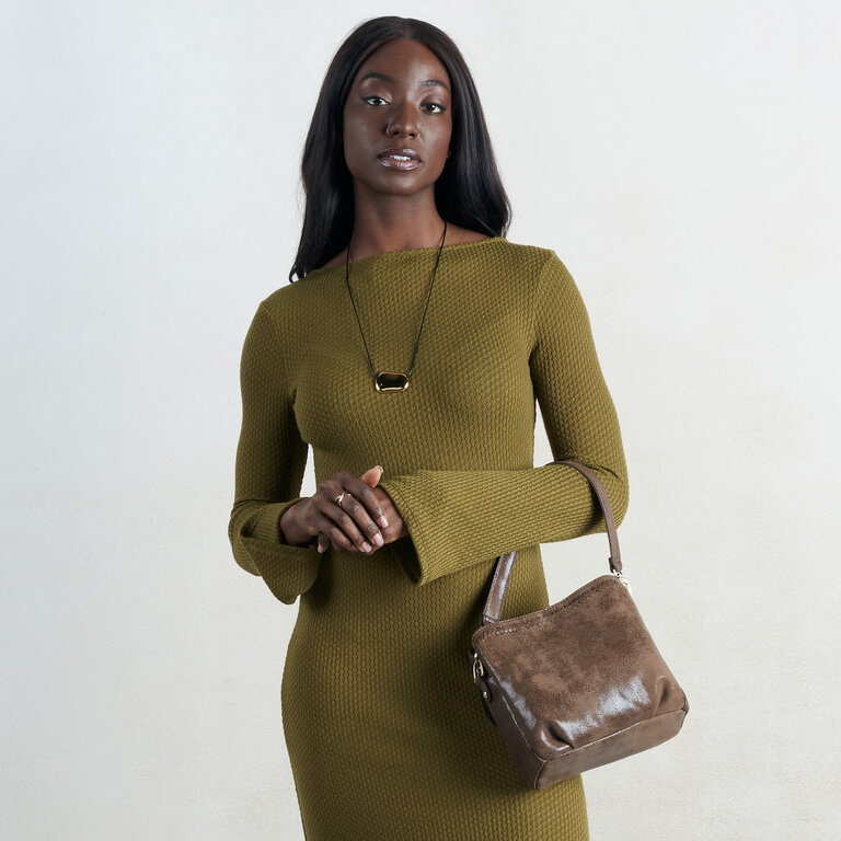 HOBO HOBO Starr Convertible Shoulder Bag- Mocha