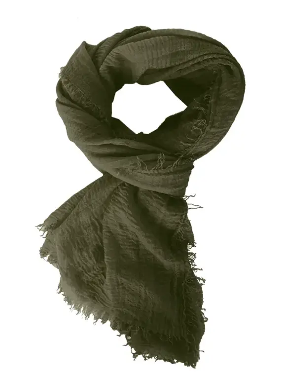 RUBYZAAR RUBYZAAR Boho Shawl- Army
