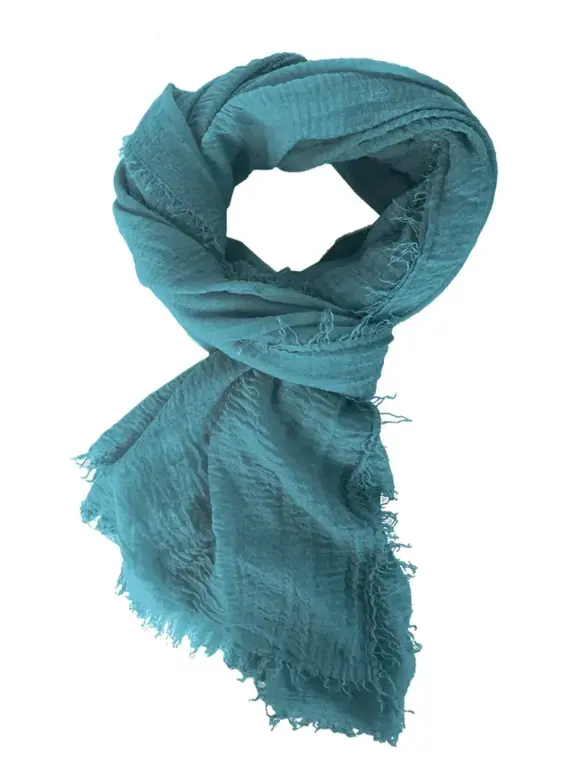 RUBYZAAR RUBYZAAR Boho Shawl- Turquoise