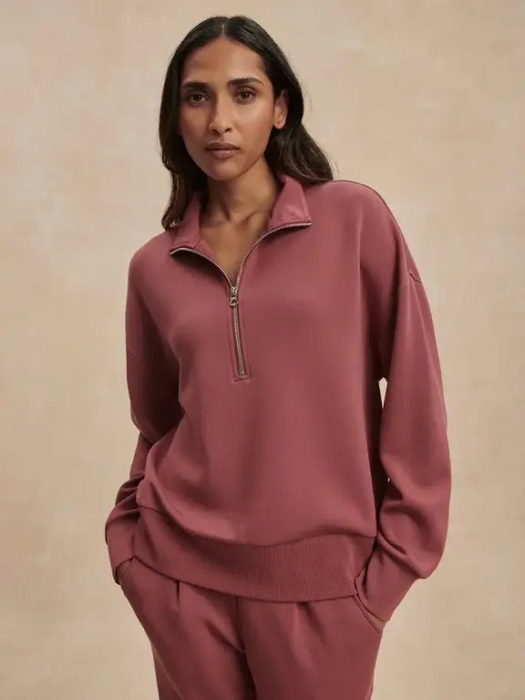 VARLEY VARLEY Mavis Mock Neck Sweat
