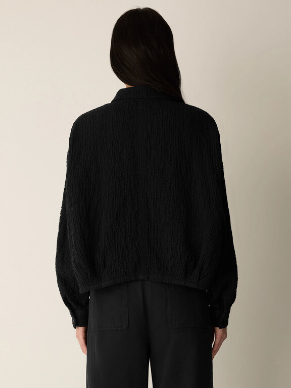 EILEEN FISHER EILEEN FISHER Classic Collar Cropped Jacket
