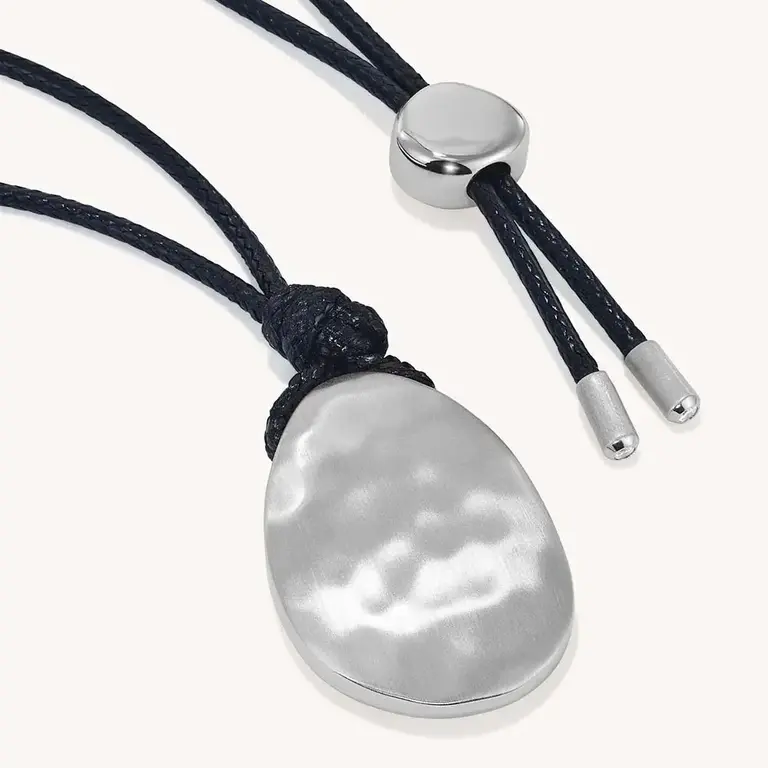 DEAN DAVIDSON DEAN DAVIDSON Serra Long Pendant Necklace- Silver