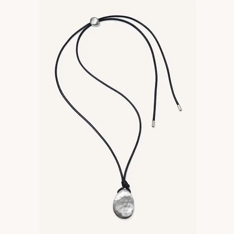 DEAN DAVIDSON DEAN DAVIDSON Serra Long Pendant Necklace- Silver