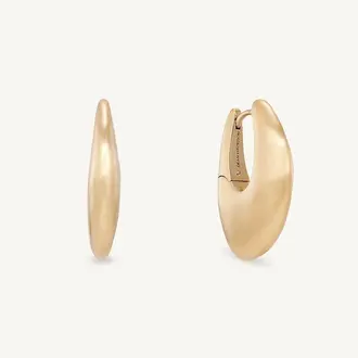DEAN DAVIDSON Serra Hinged Hoop Earrings- Gold