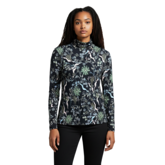 CAMICETTA SNOB Stretch Funnel Neck