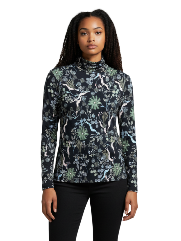 CAMICETTA SNOB CAMICETTA SNOB Stretch Funnel Neck