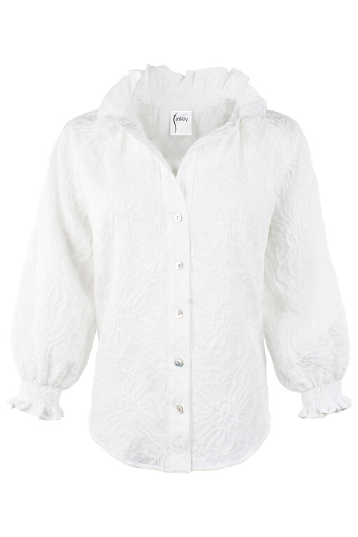 FINLEY FINLEY Fiona Blouse Textured Jacquard