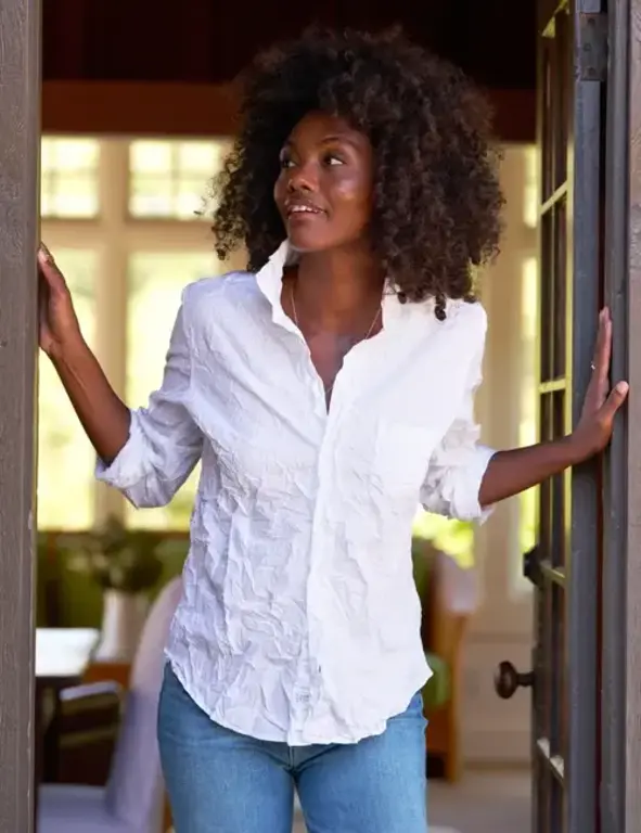 FRANK & EILEEN FRANK & EILEEN Crinkle Tailored Button Up