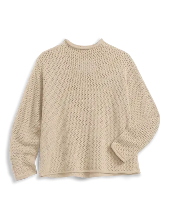 FRANK & EILEEN FRANK & EILEEN Monterey Pointelle Sweater