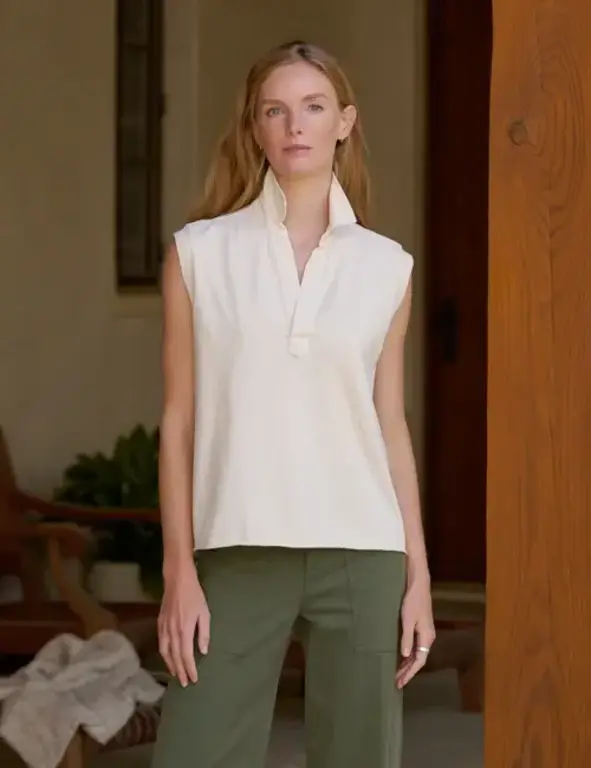 FRANK & EILEEN FRANK & EILEEN Olivia Popover Henley