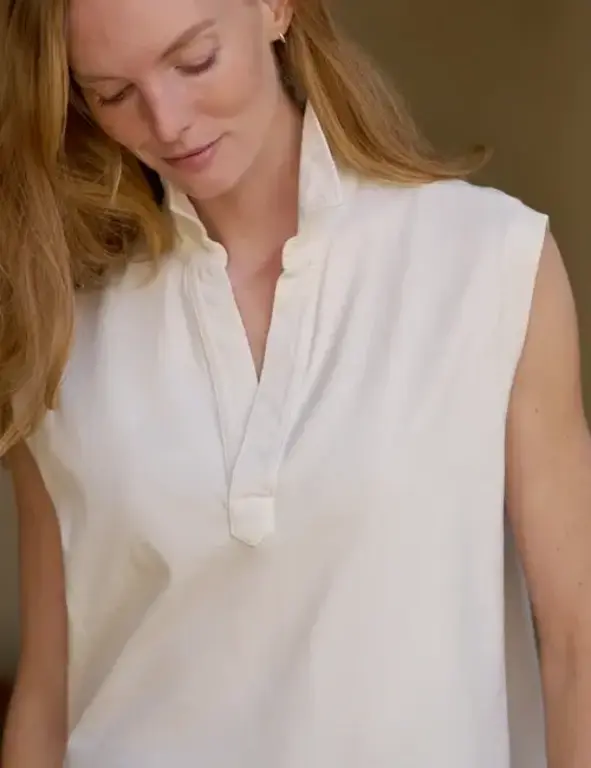 FRANK & EILEEN FRANK & EILEEN Olivia Popover Henley