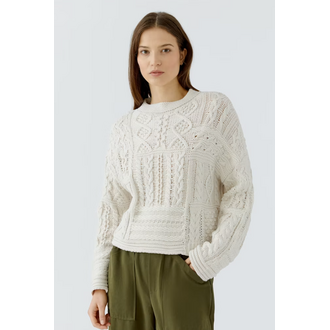 OUI Multi Cable Sweater Pullover