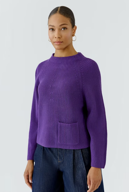 OUI OUI Riya Shaker Pullover
