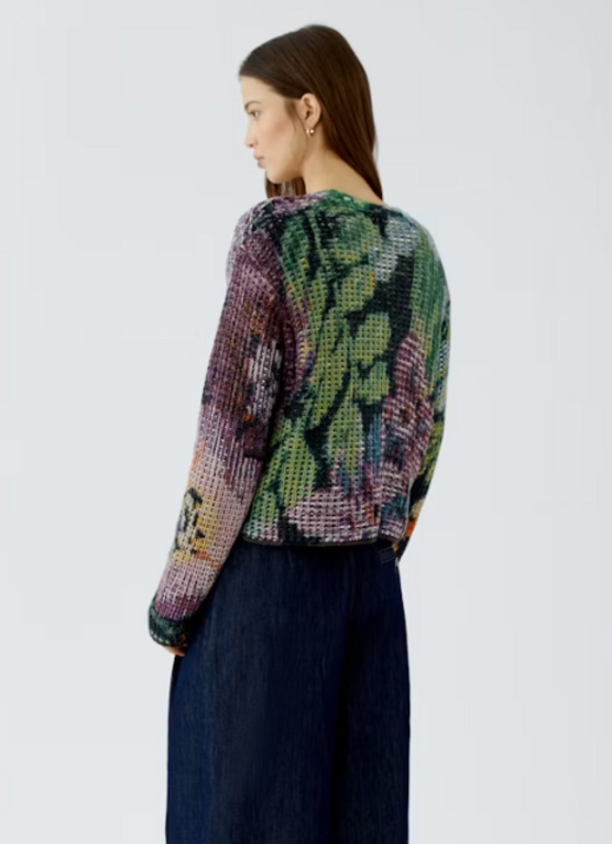 OUI OUI Painted Sweater