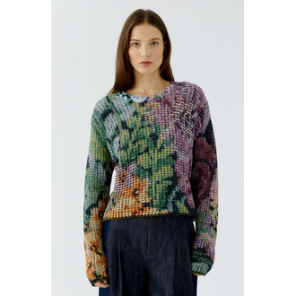 OUI Painted Sweater