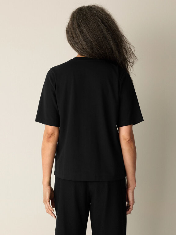 EILEEN FISHER EILEEN FISHER Crew Neck Relaxed Tee
