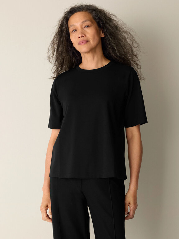 EILEEN FISHER EILEEN FISHER Crew Neck Relaxed Tee
