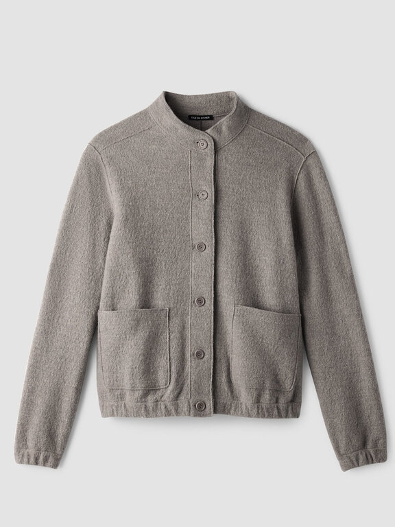EILEEN FISHER EILEEN FISHER Stand Collar Jacket