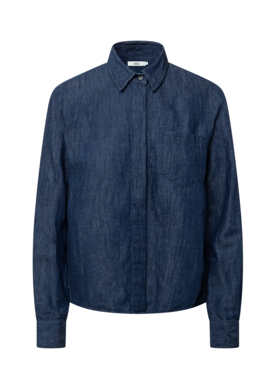 0039 ITALY 0039 ITALY Denim Blouse