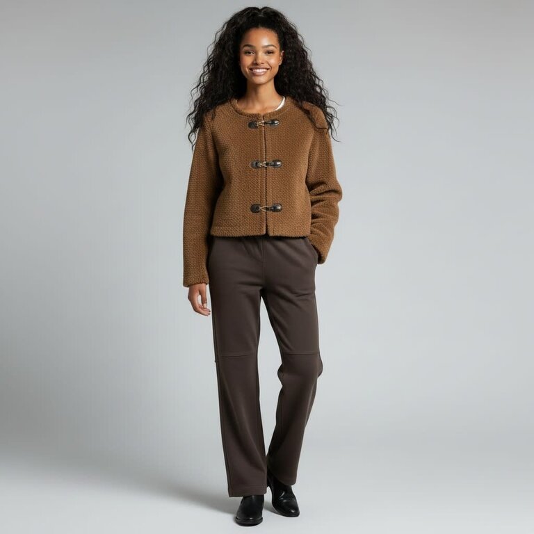 ELLIOTT LAUREN ELLIOTT LAUREN Faux Shearling Jacket