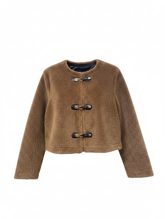 ELLIOTT LAUREN ELLIOTT LAUREN Faux Shearling Jacket