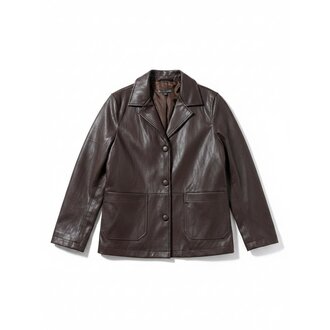 ELLIOTT LAUREN Faux Leather Jacket
