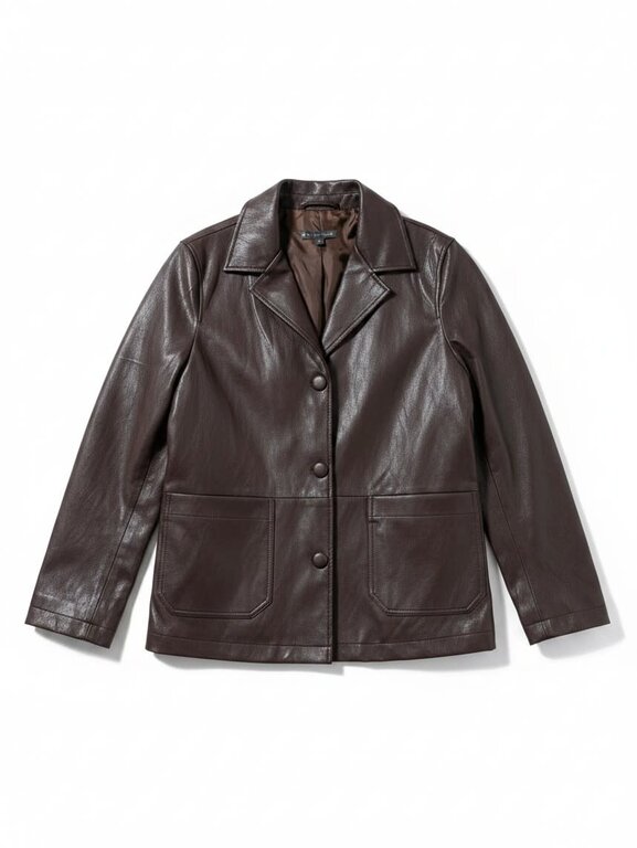 ELLIOTT LAUREN ELLIOTT LAUREN Faux Leather Jacket