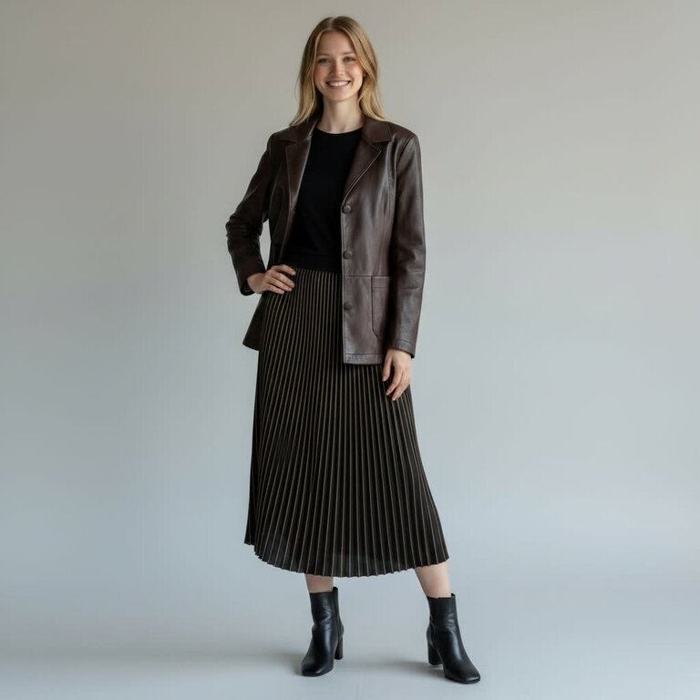ELLIOTT LAUREN ELLIOTT LAUREN Faux Leather Jacket