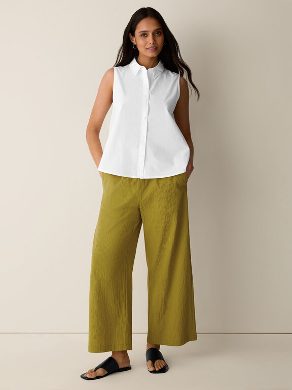 EILEEN FISHER EILEEN FISHER Pucker Wide Leg Pant
