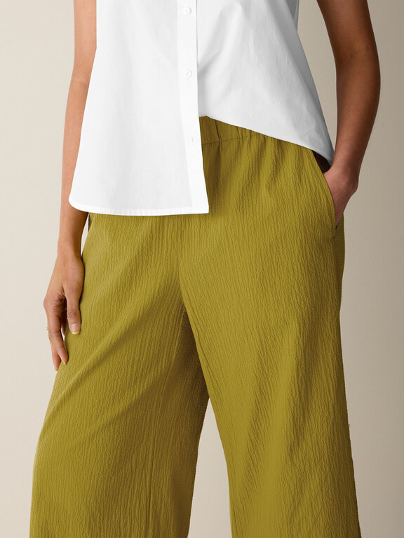 EILEEN FISHER EILEEN FISHER Pucker Wide Leg Pant