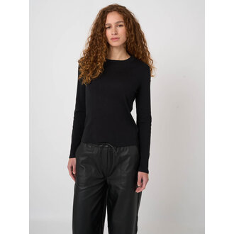 REPEAT Cotton/Cashmere Long Sleeve Tee