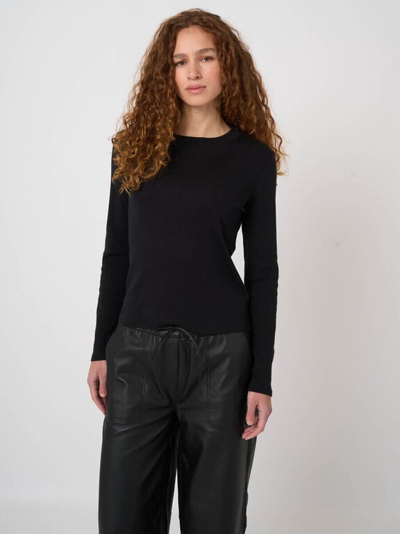 REPEAT REPEAT Cotton/Cashmere Long Sleeve Tee