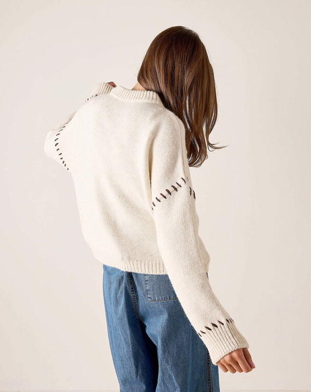 MERSEA MERSEA Dover Whipstitch Sweater