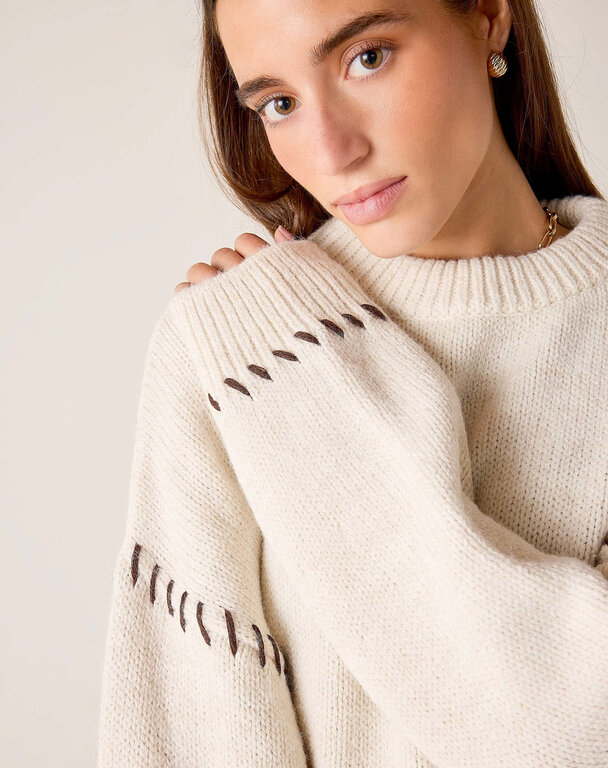 MERSEA MERSEA Dover Whipstitch Sweater