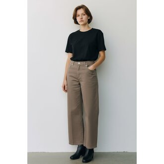 NINE IN THE MORNING Enna Palazzo Brown Jeans