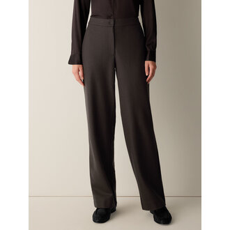 EILEEN FISHER Felted Wool Straight Trouser