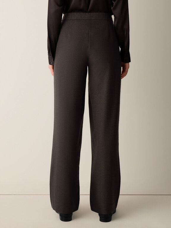 EILEEN FISHER EILEEN FISHER Felted Wool Straight Trouser