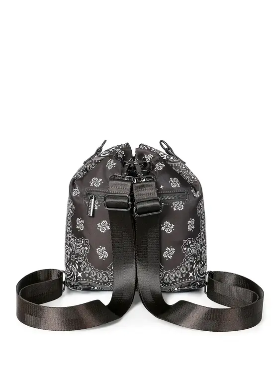 HAUTE SHORE HAUTE SHORE Harley Chocolate Bandana Bucket Bag