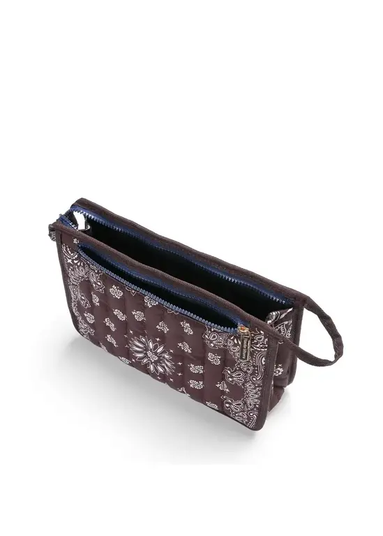 HAUTE SHORE HAUTE SHORE Beau Brown Bandana Pouch