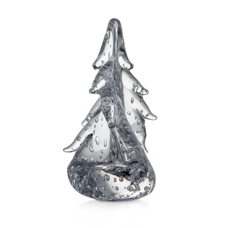 SIMON PEARCE SIMON PEARCE Vermont Evergreen Bubble Twist Tree, 6"