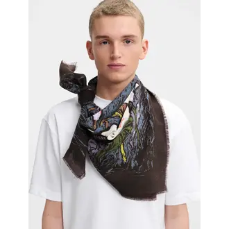 EPICE Square Scarf- Expresso