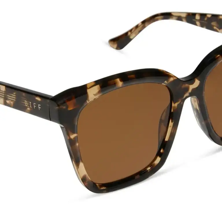 DIFF DIFF Meredith Sunglasses- Espresso Torte